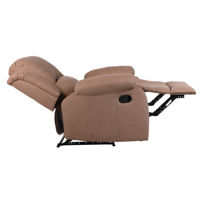 Fotoliu relaxant reglabil, material maro, ASKOY NEW [7]