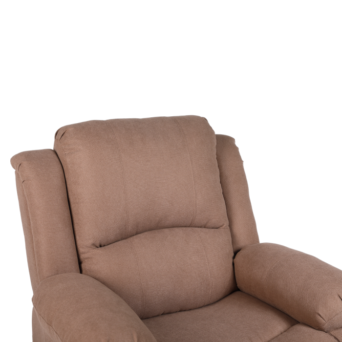 Fotoliu relaxant reglabil, material maro, ASKOY NEW [14]