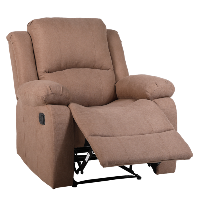 Fotoliu relaxant reglabil, material maro, ASKOY NEW [4]