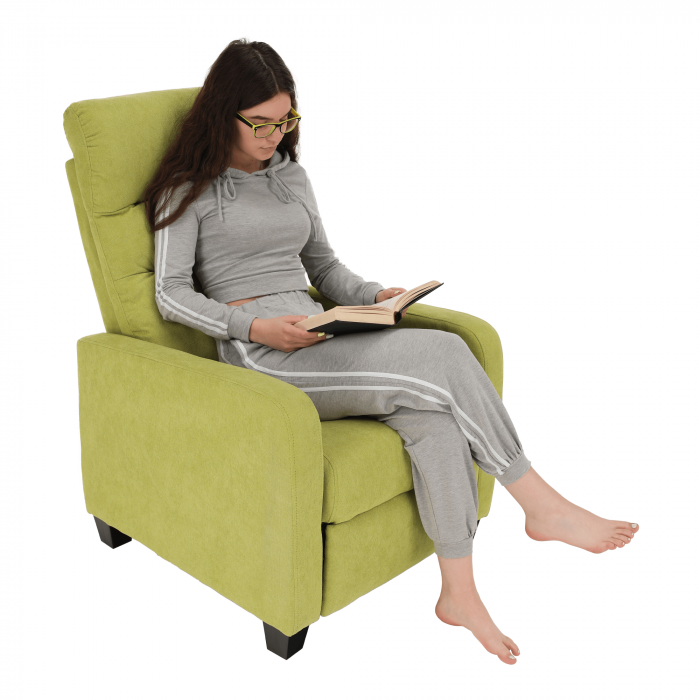 Fotoliu relaxant, verde, TURNER [3]