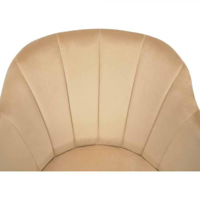 Fotoliu rotativ, bej/fag, DALIO [11]