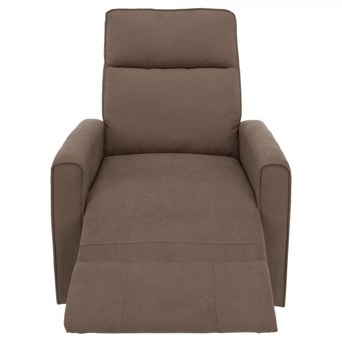 Fotoliu rotativ de relaxare, gri-maroniu taupe, MEKENZI [9]