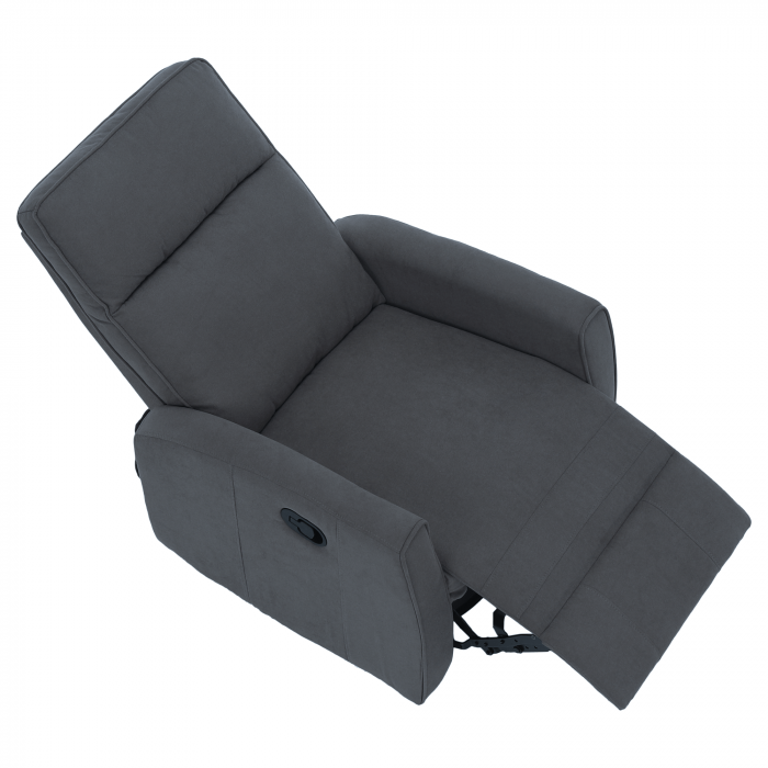 Fotoliu rotativ de relaxare, gri, MEKENZI [9]