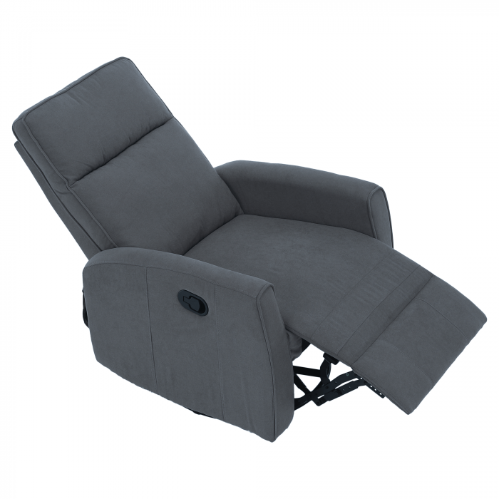 Fotoliu rotativ de relaxare, gri, MEKENZI [8]