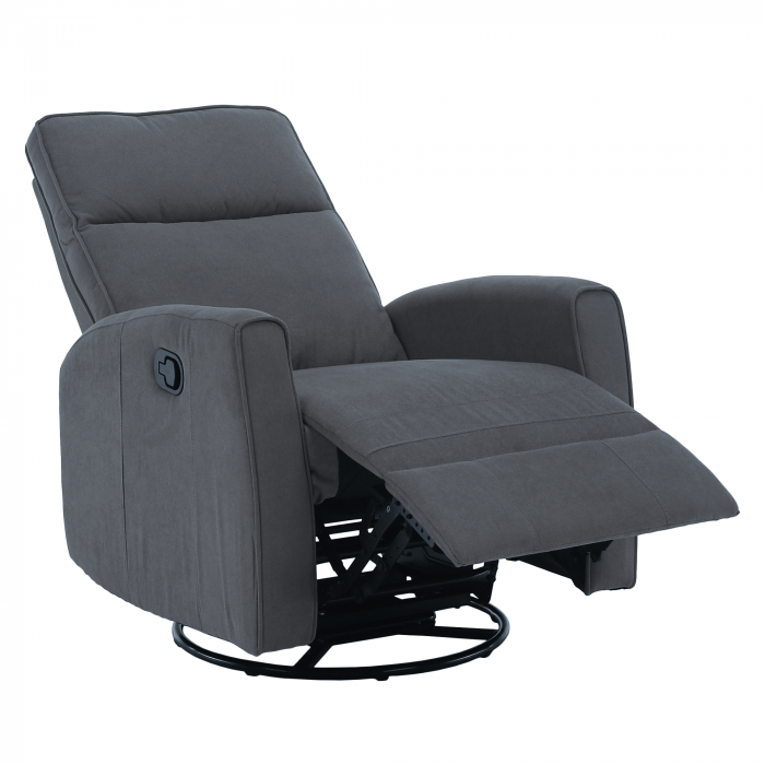 Fotoliu rotativ de relaxare, gri, MEKENZI [7]