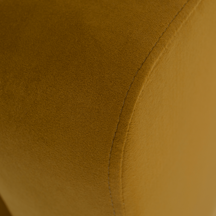 Fotoliu, ţesătură muştar, LUANA [13]