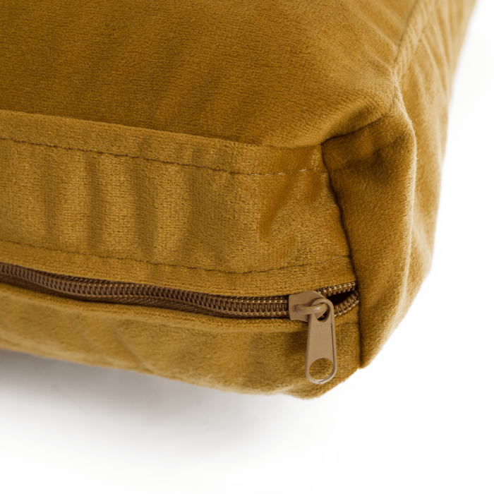 Fotoliu, ţesătură muştar, LUANA [11]