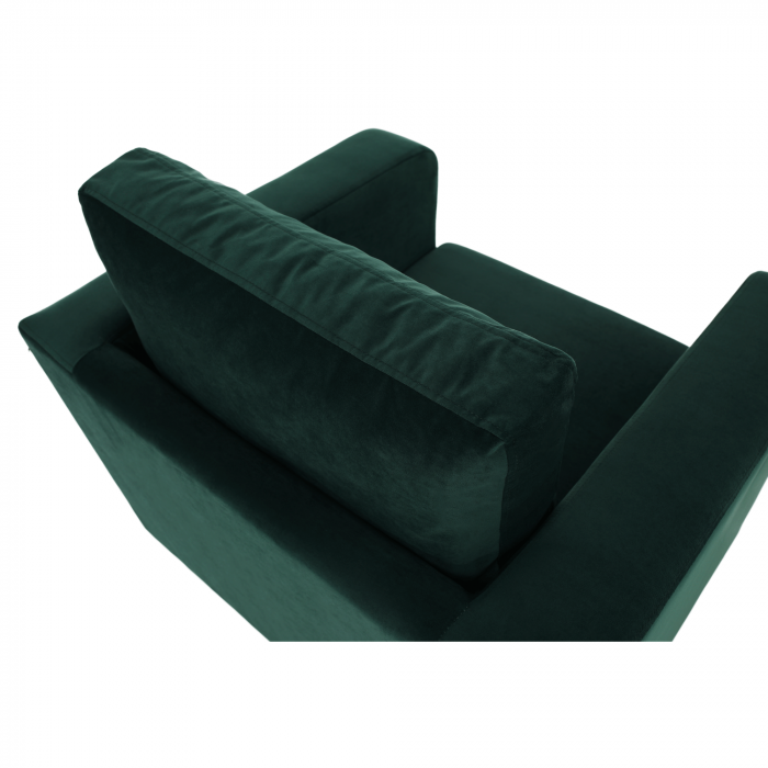 Fotoliu, ţesătură smarald, LUANA [9]