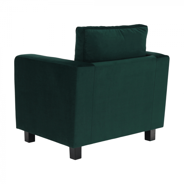 Fotoliu, ţesătură smarald, LUANA [16]