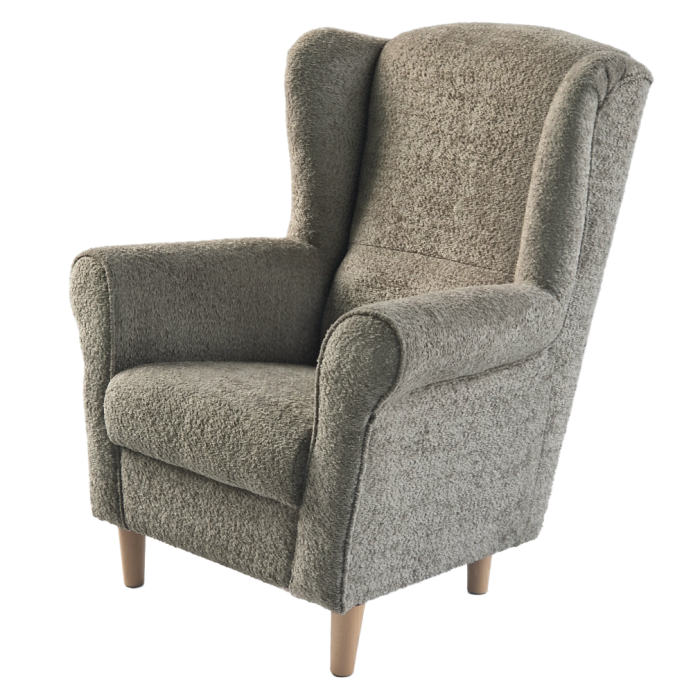 Fotoliu, textil gri-bej Taupe Coral, CHARLOT [12]