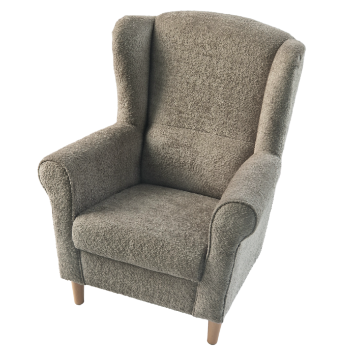 Fotoliu, textil gri-bej Taupe Coral, CHARLOT [13]