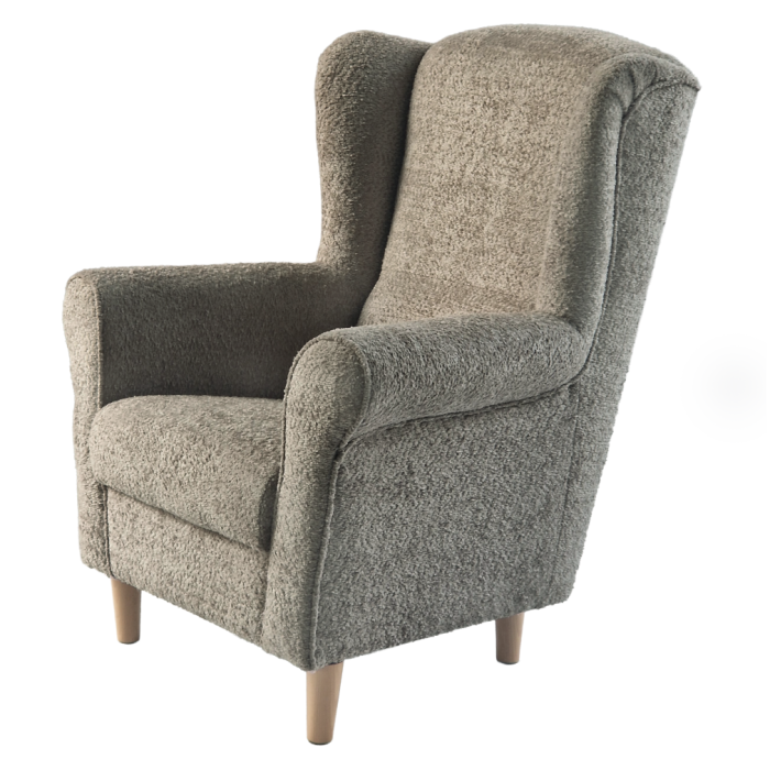 Fotoliu, textil gri-bej Taupe Coral, CHARLOT [6]