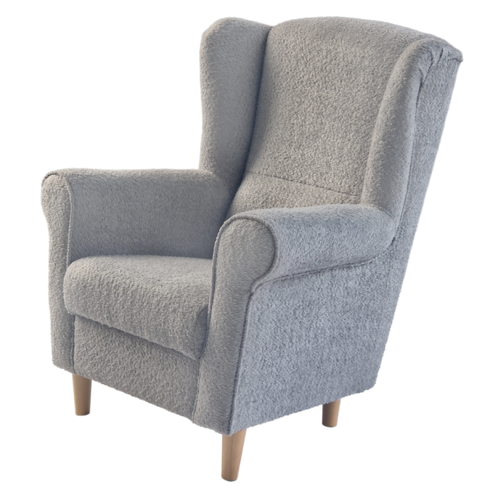 Fotoliu, textil gri Coral, CHARLOT [4]