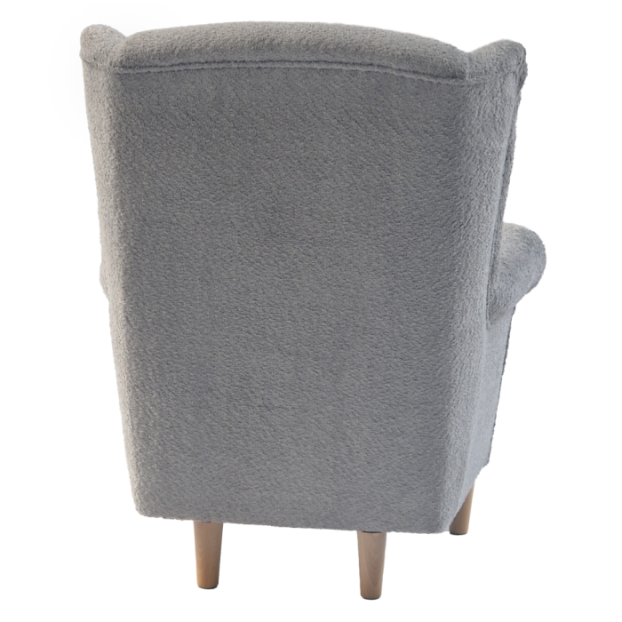 Fotoliu, textil gri Coral, CHARLOT [11]