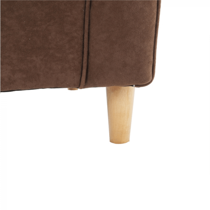 Fotoliu, textil maro, CHARLOT [3]