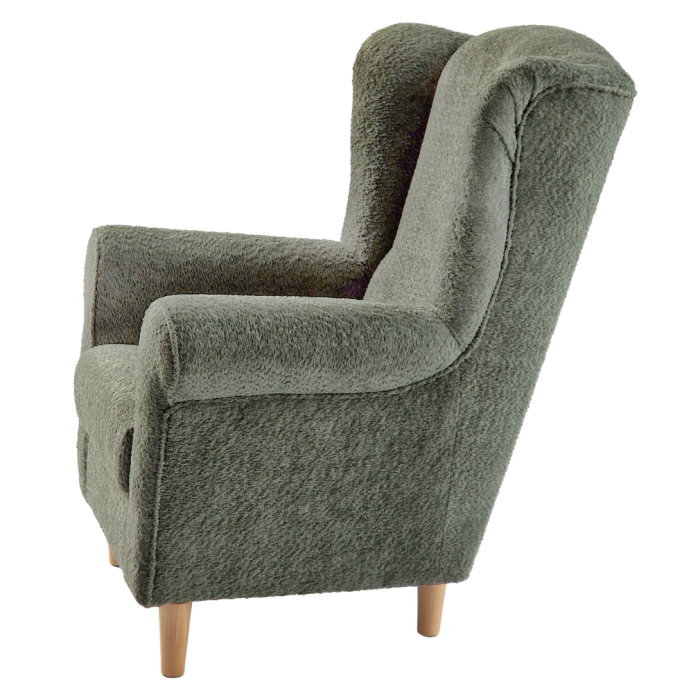 Fotoliu, textil verde Coral, CHARLOT [15]