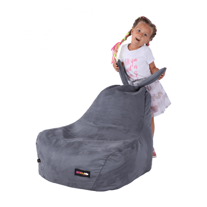Fotoliu tip sac, gri, LAPIN [17]