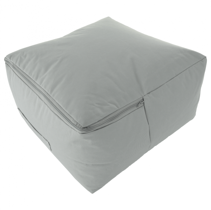 Fotoliu tip sac, gri/material textil verde, ALIMOR [17]