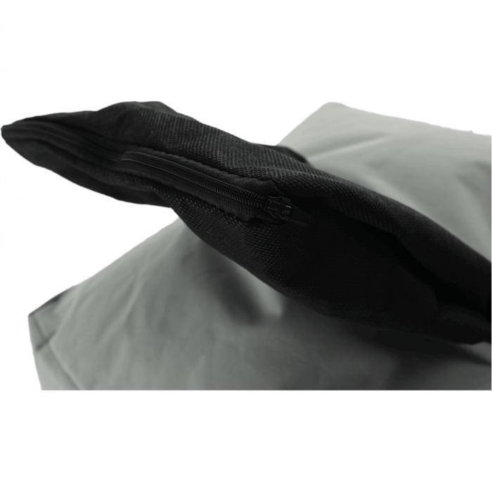 Fotoliu tip sac, gri/material textil verde, ALIMOR [16]