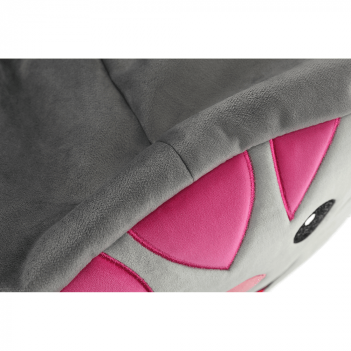 Fotoliu tip sac, material textil gri, BABY TIPUL 1 [17]