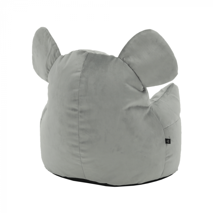 Fotoliu tip sac, material textil gri, BABY TIPUL 2 [6]