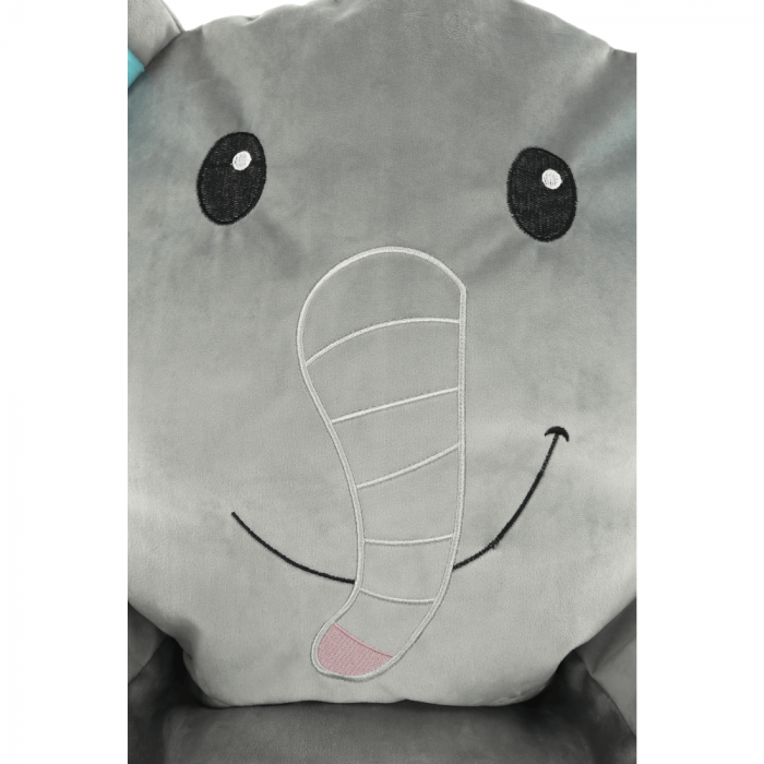 Fotoliu tip sac, material textil gri, BABY TIPUL 2 [9]