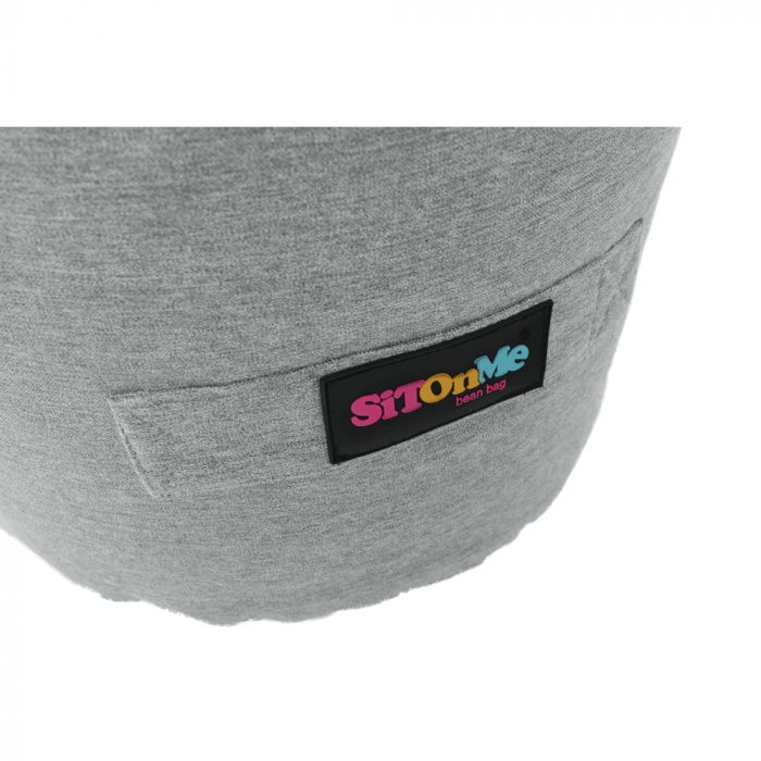 Fotoliu tip sac, material textil gri, NUTAN [11]