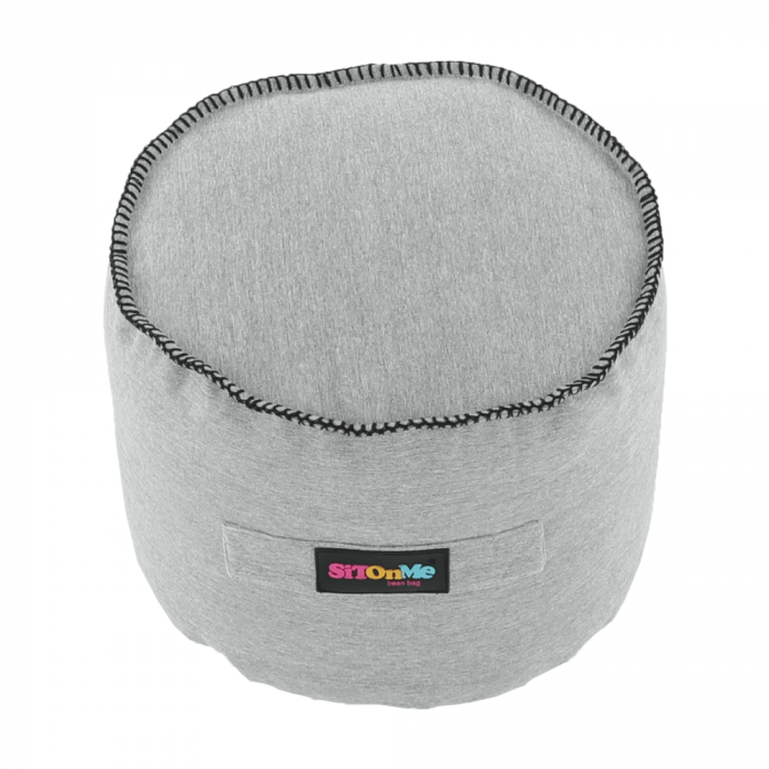 Fotoliu tip sac, material textil gri, NUTAN [10]