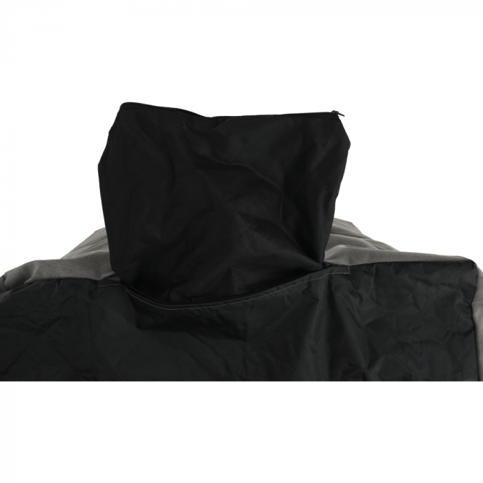 Fotoliu tip sac, material textil gri, URASON [18]