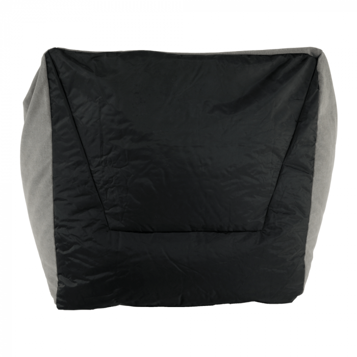 Fotoliu tip sac, material textil gri, URASON [16]