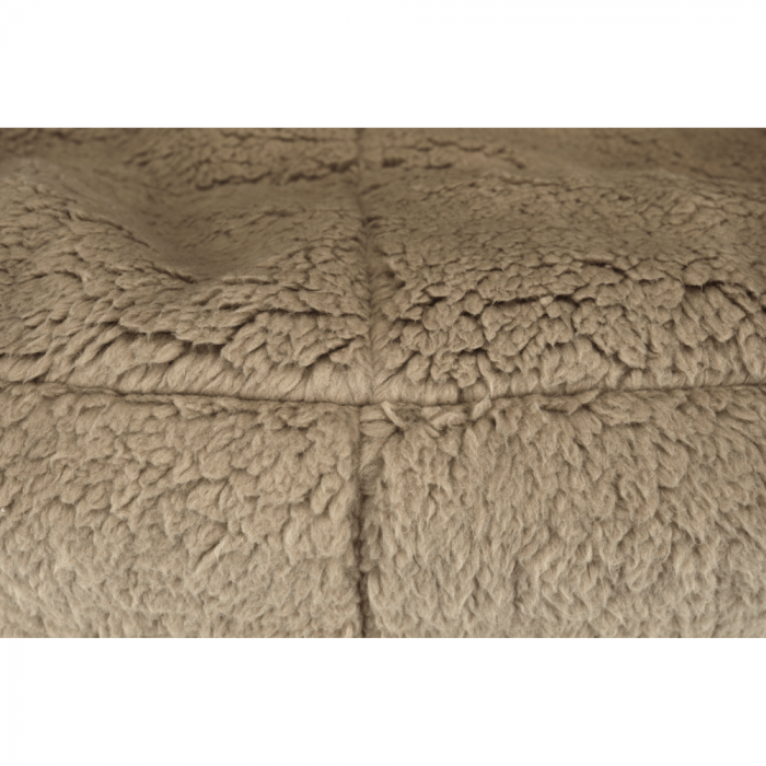 Fotoliu tip sac, material textil maro deschis, ALMERO [12]