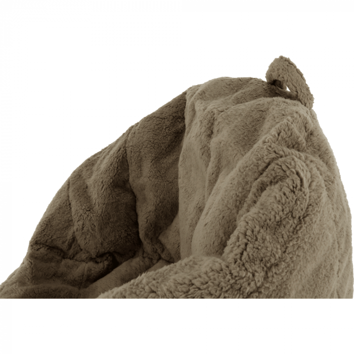 Fotoliu tip sac, material textil maro deschis, ALMERO [19]