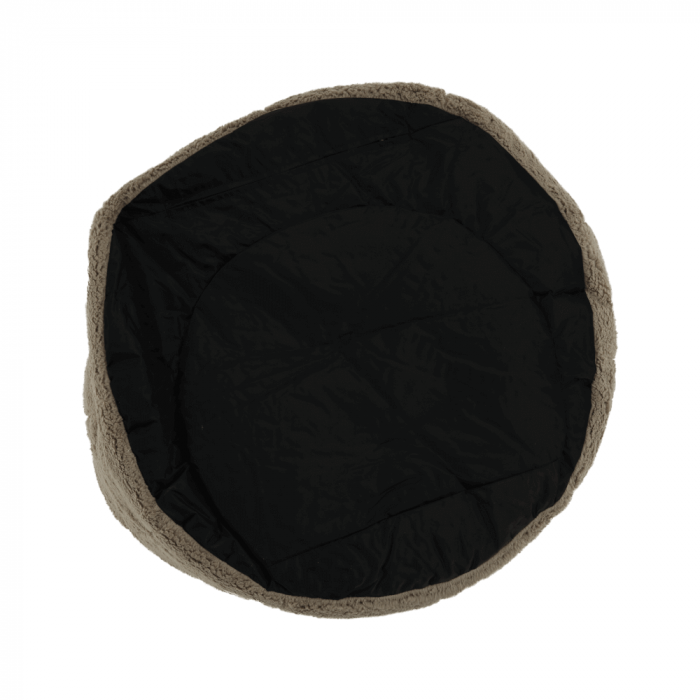 Fotoliu tip sac, material textil maro deschis, ALMERO [15]