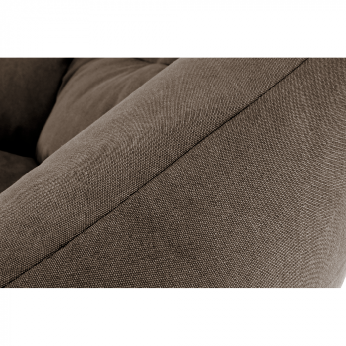 Fotoliu tip sac, material textil maro, URASON [10]