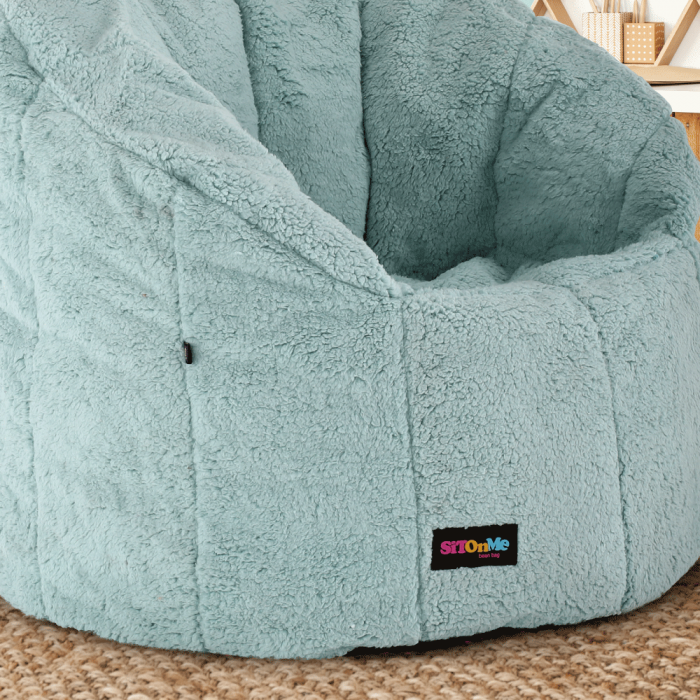 Fotoliu tip sac, material textil mentol, ALMERO [24]