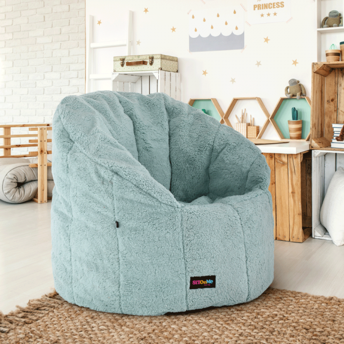 Fotoliu tip sac, material textil mentol, ALMERO [23]