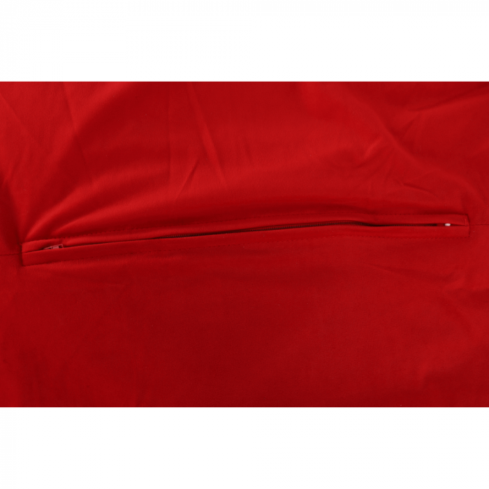 Fotoliu tip sac, material textil roşu, TRIKALO [17]