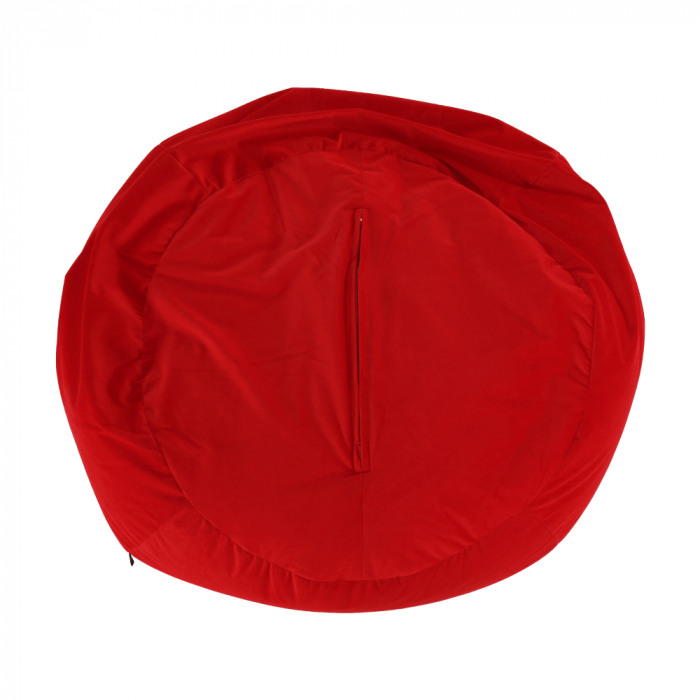 Fotoliu tip sac, material textil roşu, TRIKALO [11]