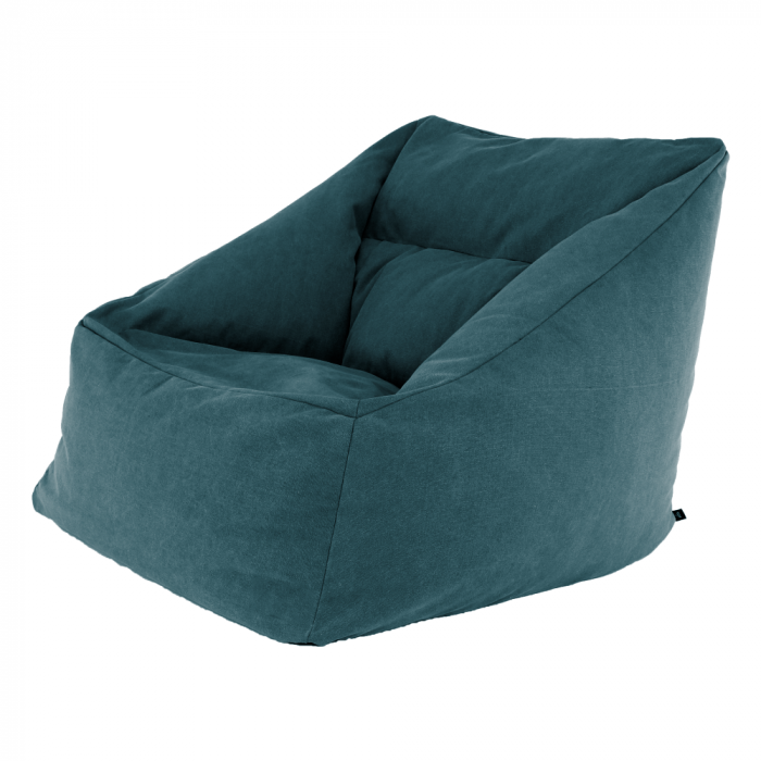 Fotoliu tip sac, material textil verde, URASON [6]