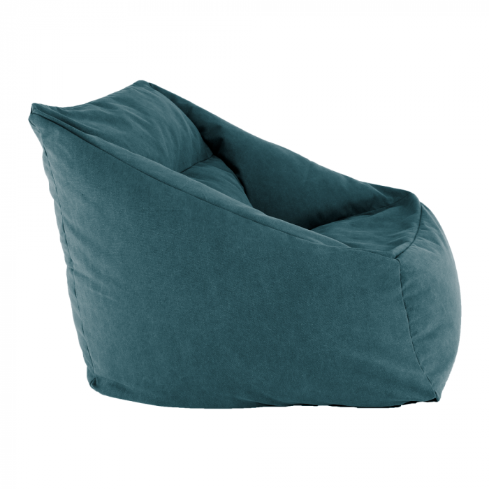 Fotoliu tip sac, material textil verde, URASON [4]