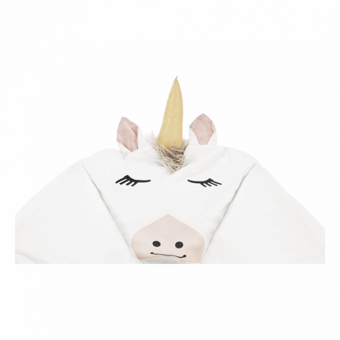 Fotoliu tip sac unicorn, alb, INOROG [11]