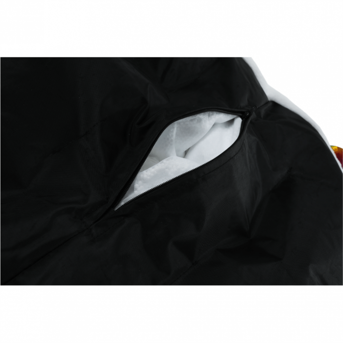 Fotoliu tip sac unicorn, alb/roz/amestec de culori, BUFEL [17]