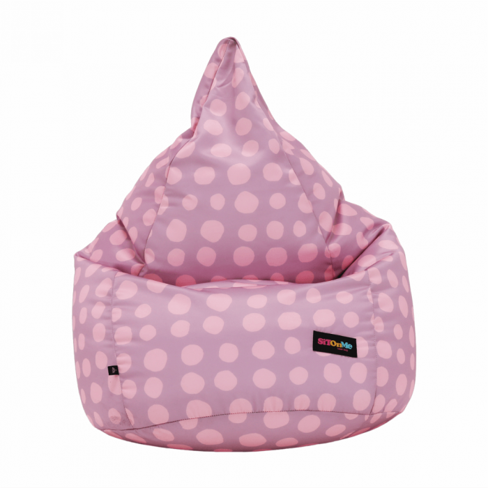 Fotoliu tip sac, violet/roz/cu model, TELDIN [13]