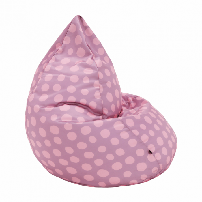 Fotoliu tip sac, violet/roz/cu model, TELDIN [12]