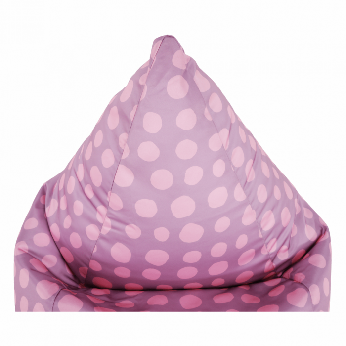 Fotoliu tip sac, violet/roz/cu model, TELDIN [8]