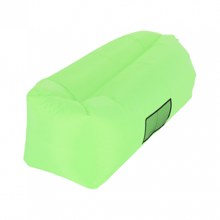 Geantă scaun gonflabilă / geanta leneşă, verde, LEBAG [27]
