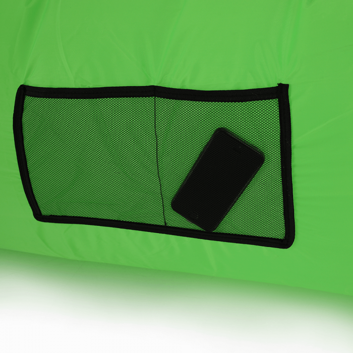 Geantă scaun gonflabilă / geanta leneşă, verde, LEBAG [48]