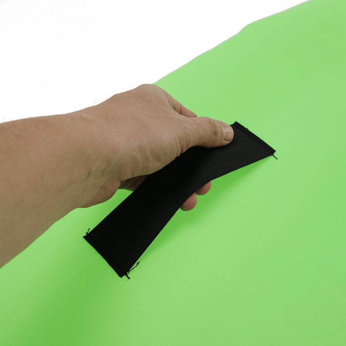 Geantă scaun gonflabilă / geanta leneşă, verde, LEBAG [17]