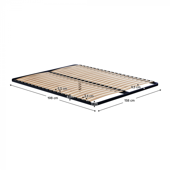 Grătar în cadru solid, 160x200, GRĂTAR METALIC 2 NEW [4]