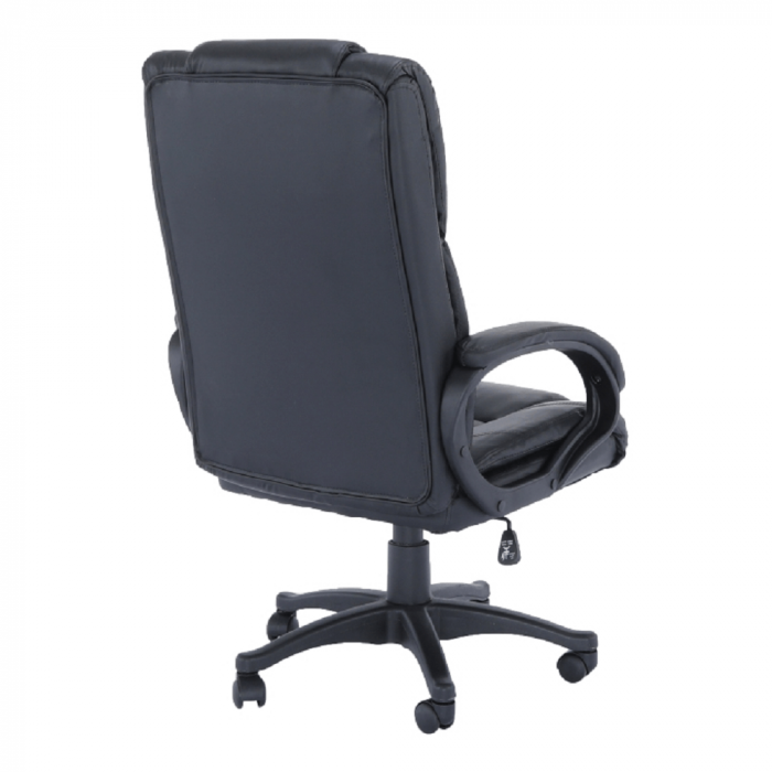 Scaun birou, piele eco maro,,Bortis Impex [3]